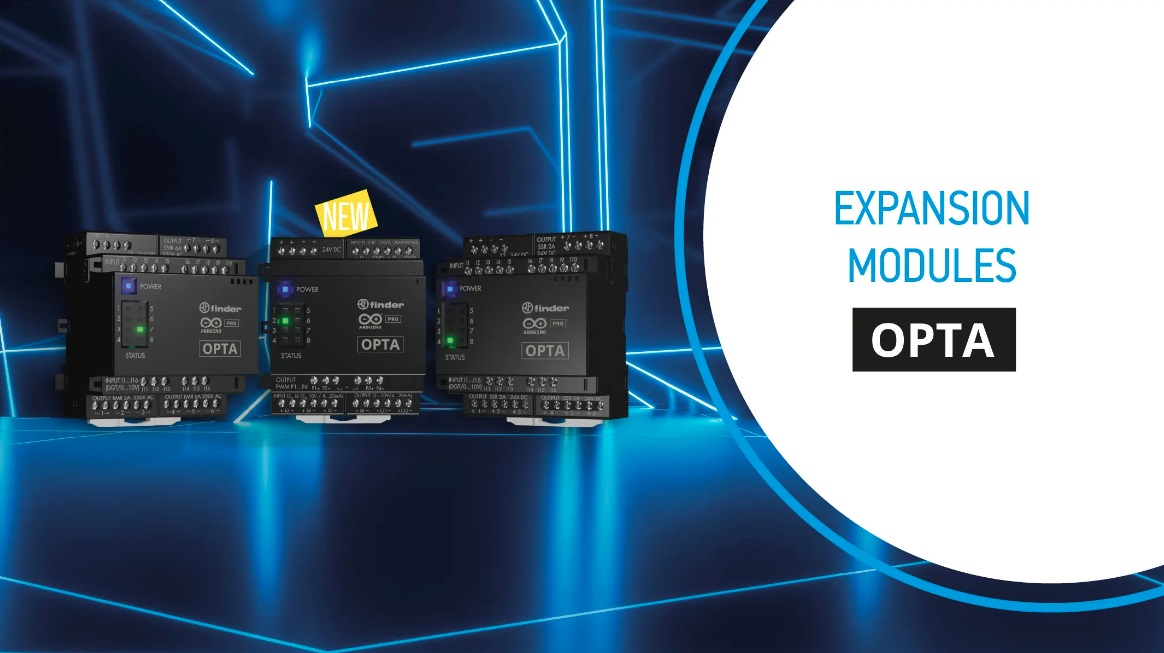 New Expansion modules for Finder OPTA Programmable Logic Relay - ICm